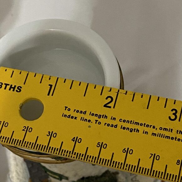 VTG Christmas Lighthouse Candlesticks Filling Santas Sack & Waiting for Santa - Picture 9 of 10